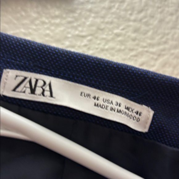 Zara Deep Blue Men's Blazer - Picture 4 of 4
